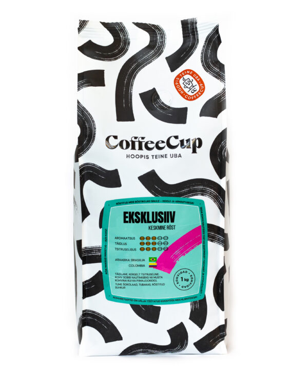 Coffeecup Eksklusiiv coffee 1 kg