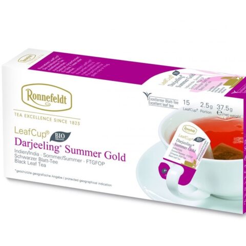 Ronnefeldt Leaf-Cup Classic Darjeeling Summer Gold Organic 15pcs black tea