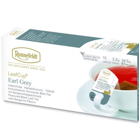 Ronnefeldt Leaf-Cup Classic Earl Grey 15pcs black tea blend
