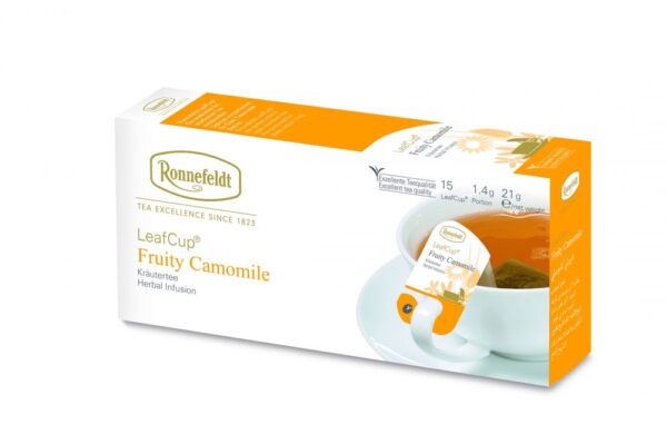 Ronnefeldt Leaf-Cup Fruity (Sweet) camomille 15pcs herbal tea