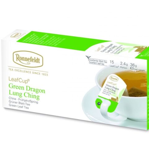 Ronnefeldt Leaf-Cup Classic green Green Dragon Lung Ching 15pcs green tea