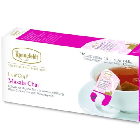 Ronnefeldt Leaf-Cup Masala Chai 15pcs black tea blend