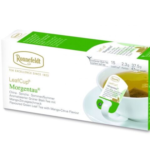 Ronnefeldt Leaf-Cup Morgentau 15pcs green tea blend