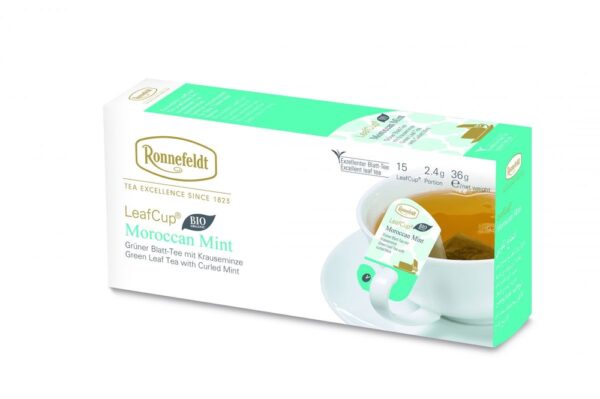 Ronnefeldt Leaf-Cup Moroccan mint 15pcs green tea