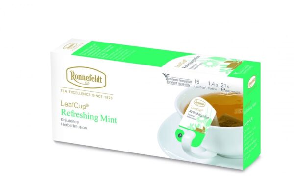 Ronnefeldt Leaf-Cup Refreshing mint 15tk herbal tea