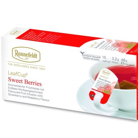 Ronnefeldt Leaf-Cup Sweet berries (Fruit power) 15pcs herbal tea