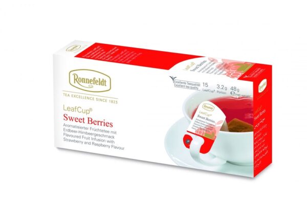 Ronnefeldt Leaf-Cup Sweet berries (Fruit power) 15pcs herbal tea