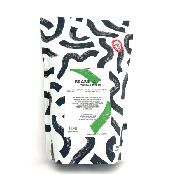 Brazil Yellow Bourbon Fine Cup Rainforest Alliance 1KG
