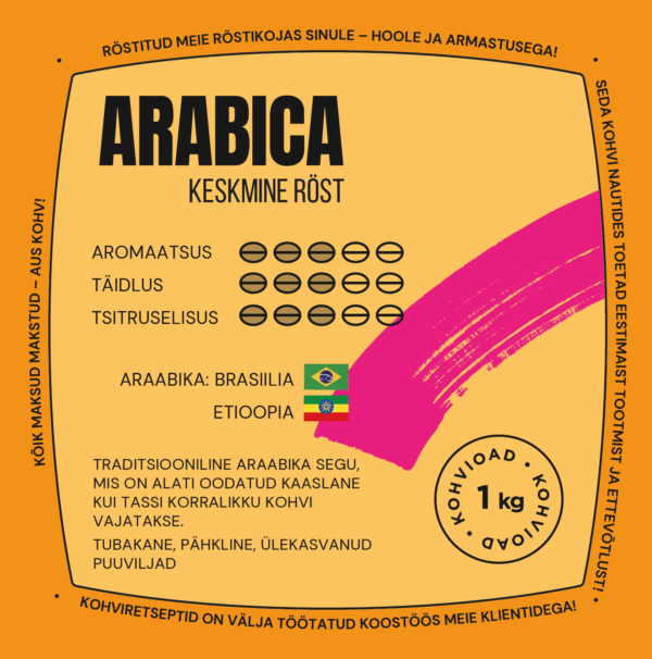 CoffeeCup 100% Arabica uba