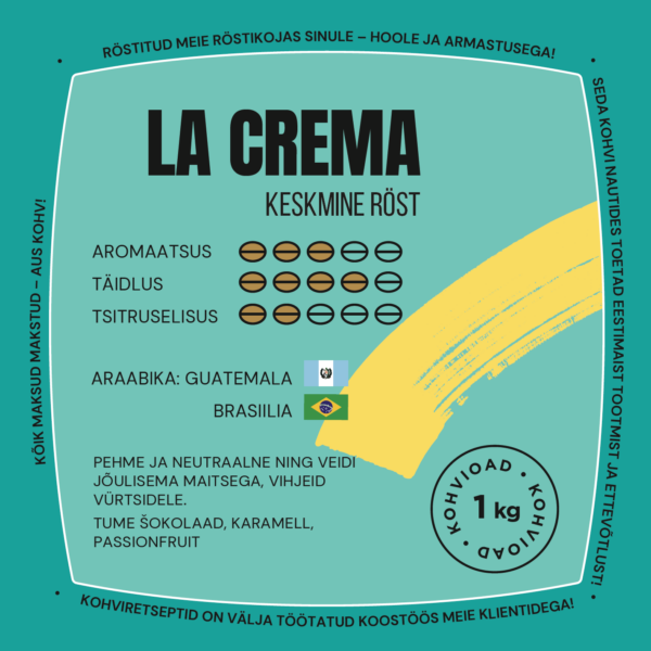 Coffeecup Espresso LA CREMA 1 kg