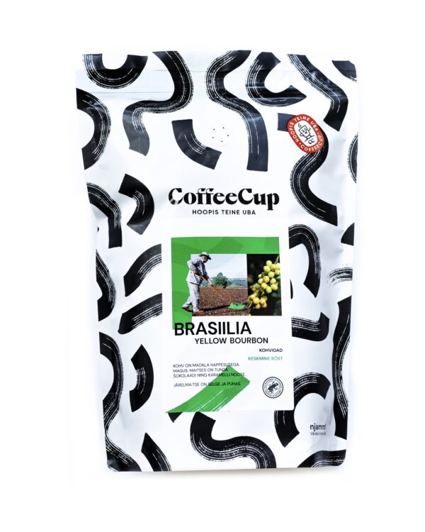Brazil Yellow Bourbon Fine Cup Rainforest Alliance 250gr