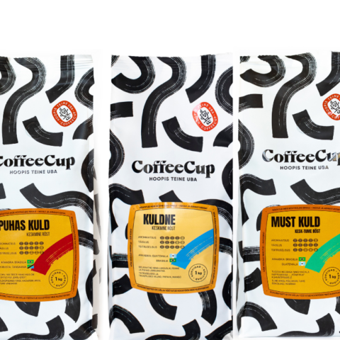 COFFEECUP COFFEE SET, 3 X 1 KG