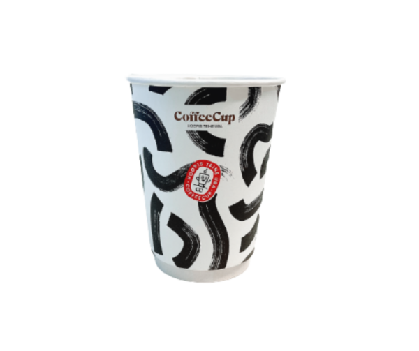 CoffeeCup cardboard coffee cup, 350ml, biodegradable (20TK tube)