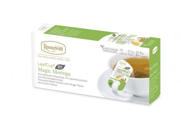 Ronnefeldt Leaf-Cup Magic Moringa Organic ÖKO, 15pcs