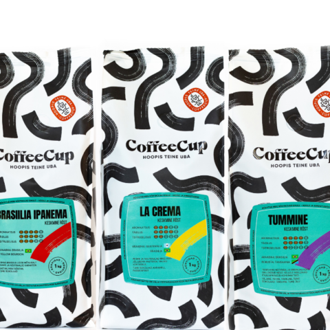 COFFEECUP COFFEE LOVERS SET, 3 X 1 KG