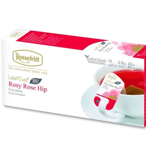 Ronnefeldt Leaf-Cup Rosy Rose Hip Organic 15tk herbal teas