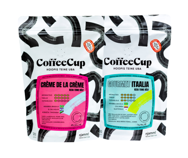 COFFEECUP'I KOHVIDE KOMPLEKT, 2 X 250GR